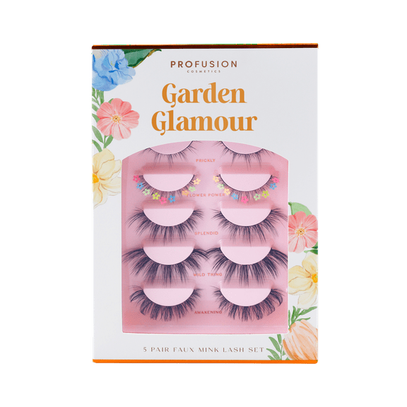 Petal Perfect | Garden Glamour 5 Pairs Faux Mink Lash Set