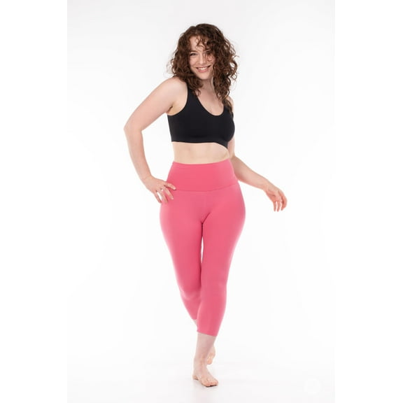 Petal Pink High-Waisted Crops