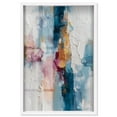 thumbnail image 1 of Petal Pink and Ocean Blue II Shadowbox Print Modern Wall Decor by Art Remedy, White Frame, 24 x 36, 1 of 7
