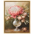 thumbnail image 1 of Petal Prism Protea II Canvas Print Spring Wall Decor by Art Remedy, Gold Frame, 30 x 36, 1 of 6