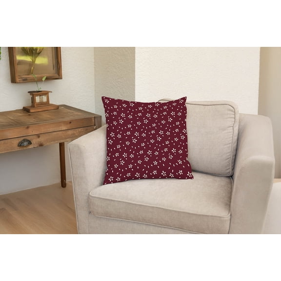 Petal Scatter Decorative Throw Pillow