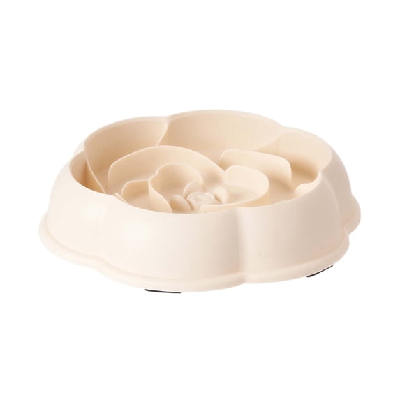 Petal Shape Slow Feeder Dog Bowl for Fast Eaters, Interactive Puzzle Bowl to Prevent Bloat, Non-Slip Slow Eating Dish for Dogs and Cats Healthy Digestion