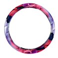 thumbnail image 1 of Petal flower 14.5 Inch Printing PVC Leather Auto Accessories Car Wheel Covers, Steering Wheel Covers, Steering Wheel Cover, 1 of 6