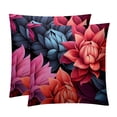 thumbnail image 1 of Petal flower Throw Pillows Set of 2 with Unique Patterns Covers - Available in 16x16, 18x18, and 20x20 Inches for Various Occasions - Includes Throw Pillow Inserts, 1 of 6