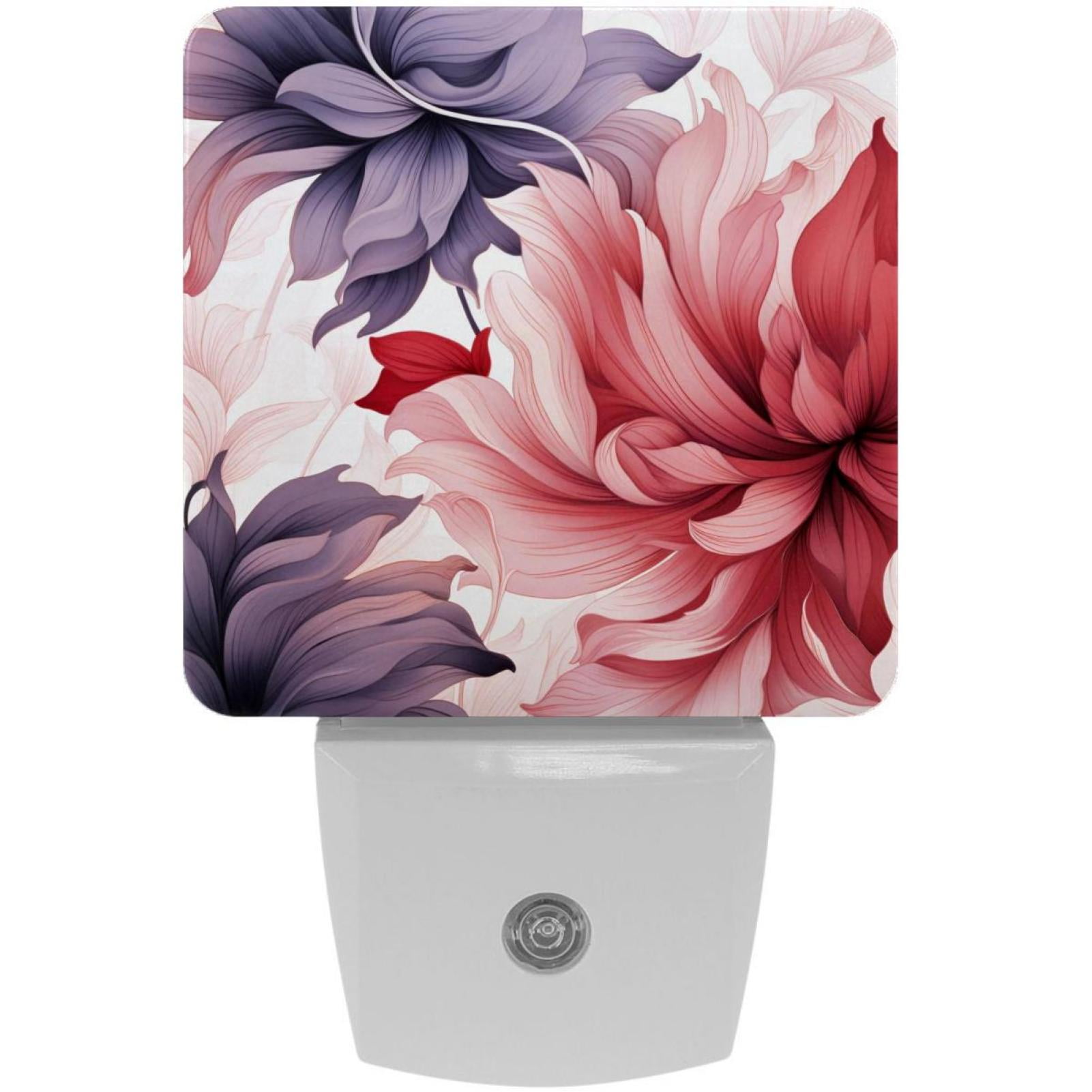 Petal flowers LED Square Night Lights - Compact and Multifunctional ...