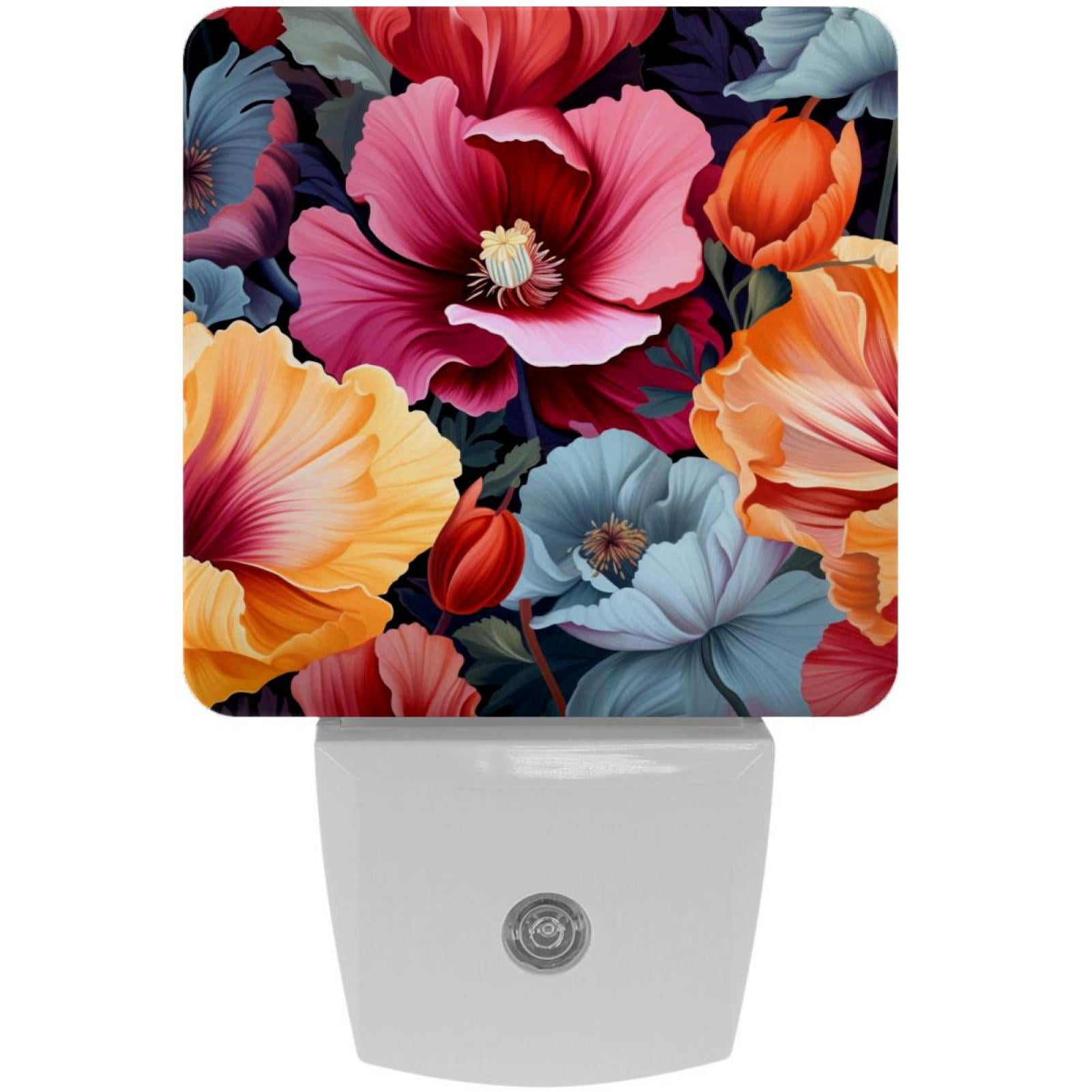 Petal flowers LED Square Night Lights - Energy Efficient & Elegant ...