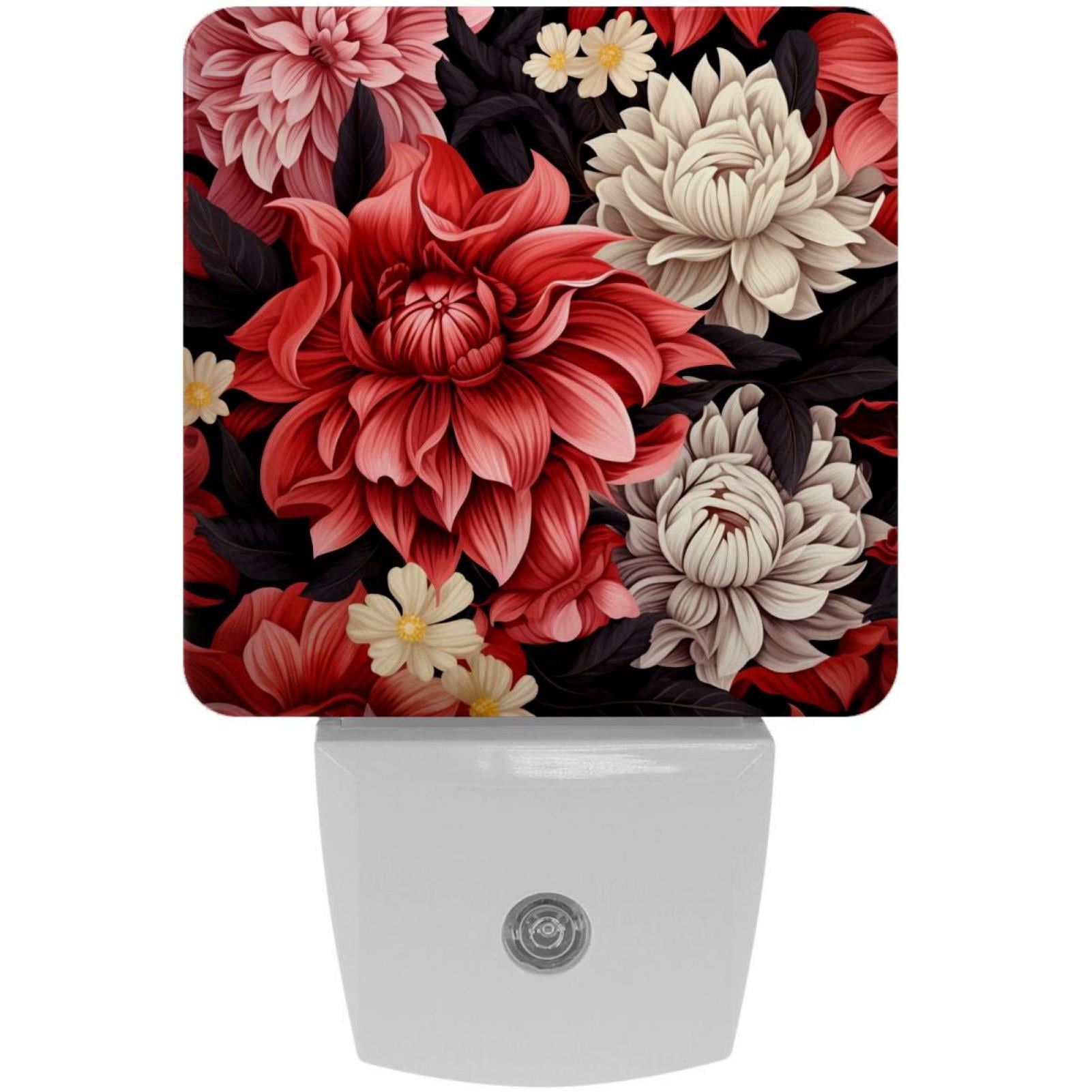 Petal flowers LED Square Night Lights- Energy Efficient and Stylish ...