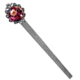 thumbnail image 1 of Petal flowers Vintage Silver Lace-Edged Bookmark: a Gift for Readers and Book Lovers, 1 of 5