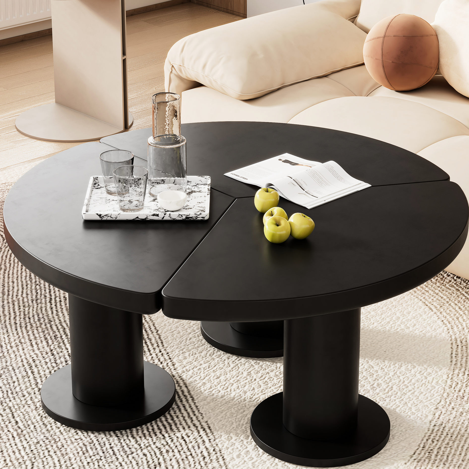 Petal - shaped Aesthetic & Collision - free - Bring Grace to Workspace ...