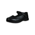thumbnail image 1 of Petalia Girls' Toddler Floral Faux Leather Flat Heel School Shoes, 1 of 5