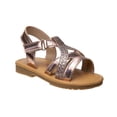thumbnail image 1 of Petalia Hook And Loop Toddler Girl T, Strap, Gold, 8, 1 of 5