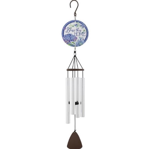 Petals And Patterns Wind Chime Outdoor Garden Windchimes 27 Inches New