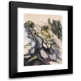 thumbnail image 1 of Petar Dobrovic 11x14 Black Modern Framed Museum Art Print Titled - Olive Trees, 1 of 5