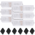 thumbnail image 1 of Petbank Cat Water Fountain Filter, 6 Pack Replacement Filters & 6 Pack Filter Sponges Replacement, Multiple Filtration, Isolates Floating Hairs and gets rid of Odors, 1 of 7