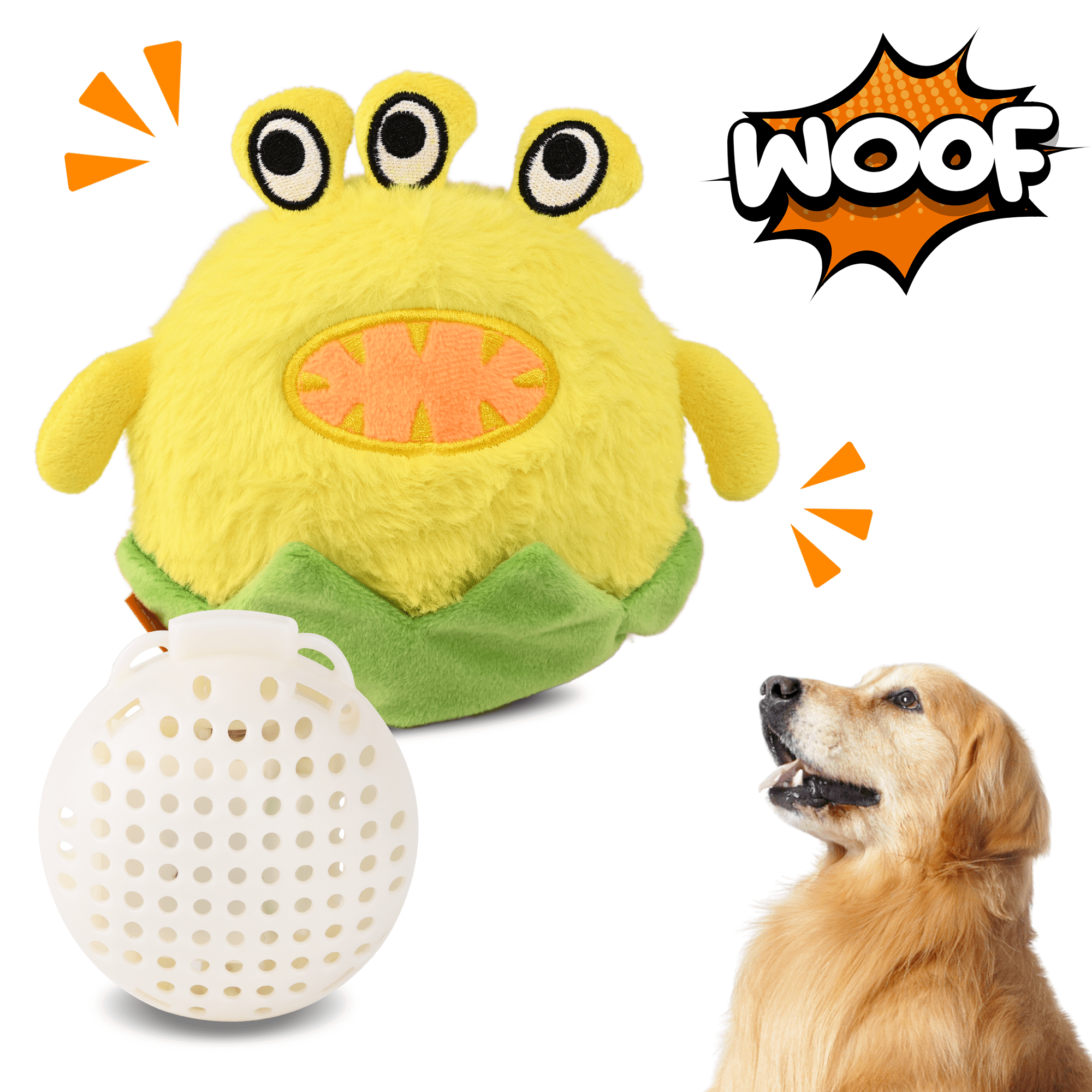 Petbobi Interactive Dog Toys Monster Plush Giggle Ball Shake Squeaky Crazy  Bouncer Toy Exercise Electronic Toy for Small Medium Puppy Motorized  Entertainment, Egg & Rock Bobby - Yahoo Shopping