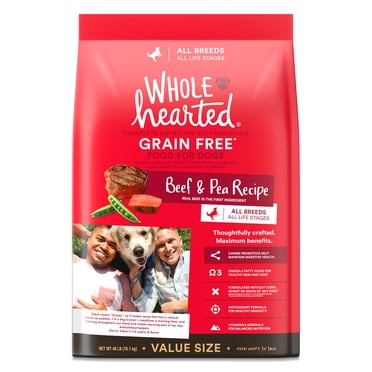 WholeHearted Grain Free All Life Stages Lamb and Lentil Formula Dry Dog ...