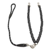 Petco Shock-Absorbing Dog Leash Coupler with Leash Set Black 4.5-ft long 1-in wide