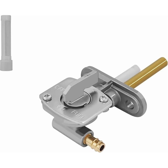 Petcock Fuel Shutoff Valve for Yamana Kawasaki Suzuki Fuel Petcock Valve Includes Gasket and Filter Tube Tank Switch Gas Shut off Valves Professional Motorcycle Parts Accessories
