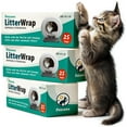 thumbnail image 1 of Petcove Litter Box Liners for Automatic Litter Box – 75 Count Drawstring Cat Litter Bag Liners – Self Cleaning Litter Box Bags for Auto Cat Litter Box Self Cleaning, Leakproof & Odor Control - Bundle, 1 of 7
