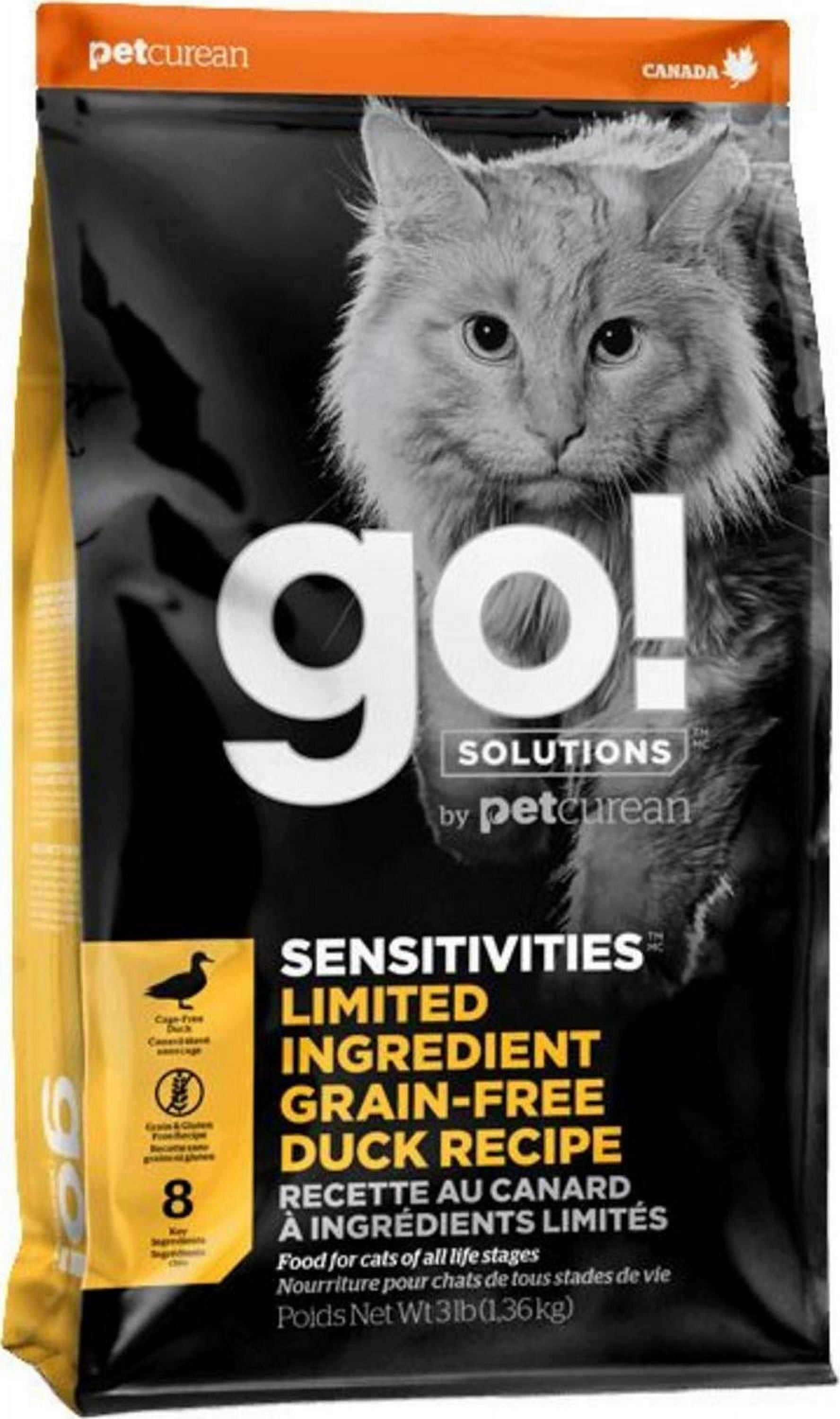 Petcurean GO! Solutions Sensitivities Limited Ingredient Duck Recipe ...