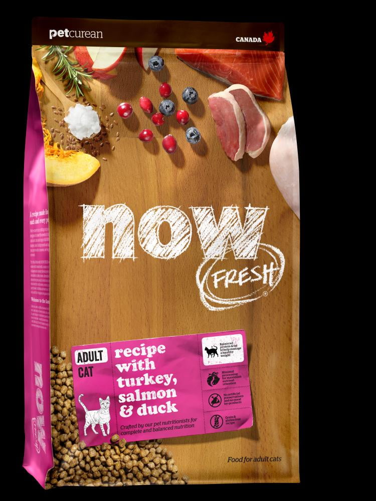 Petcurean Now Fresh Grain Free Adult Recipe Dry Cat Food 16 lb Walmart Business Supplies