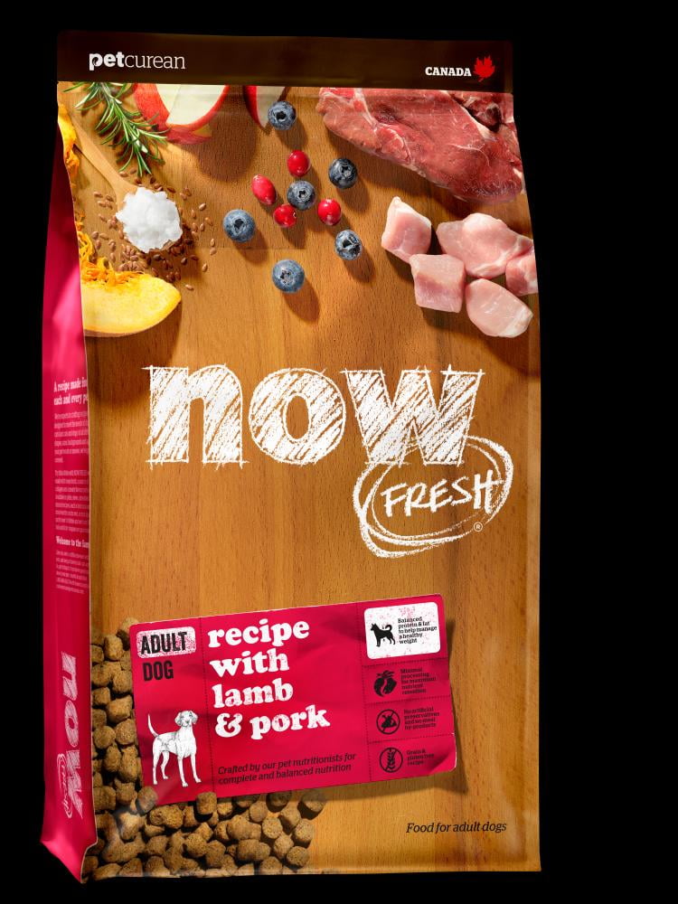Petcurean Now! Fresh Grain Free Red Meat Recipe Dry Dog Food 22 lb