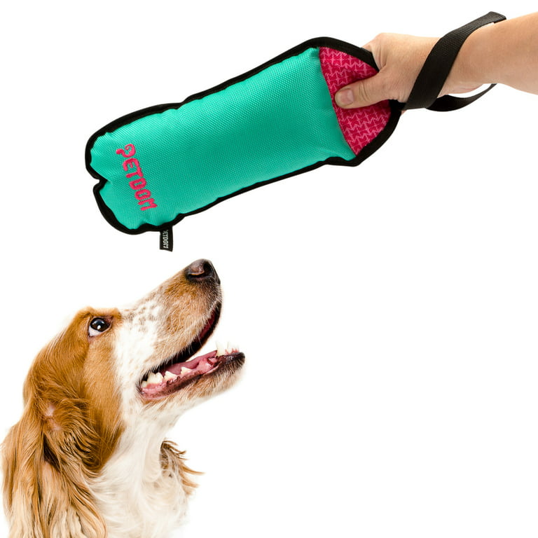 Petdom Squeaky Dog Toys to Chew Fetch Tug, Interactive Pets Toy for Puppies  to Adult, Chewing 