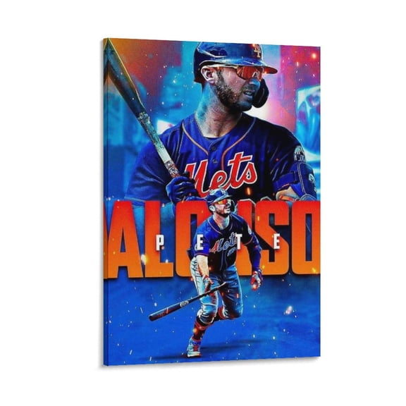 Pete Alonso Baseball Player Poster Canvas Boutique Poster Wall Art Decoration Art Poster Canvas Painting Decor Wall Print Photo Gifts Home Modern Decorative Posters 16x24inch(40x60cm)