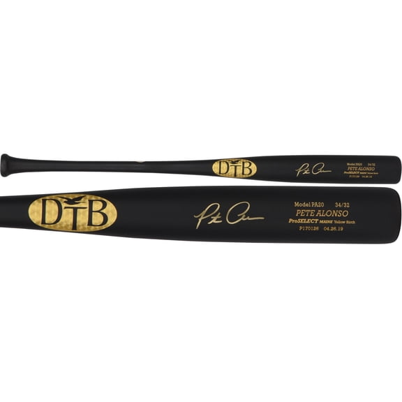 Pete Alonso New York Mets Autographed Dove Tail Game Model Bat - Fanatics Authentic Certified