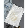 thumbnail image 1 of Pete Constellation T-shirt Women's -SmartPrintsInk Designs, 1 of 4