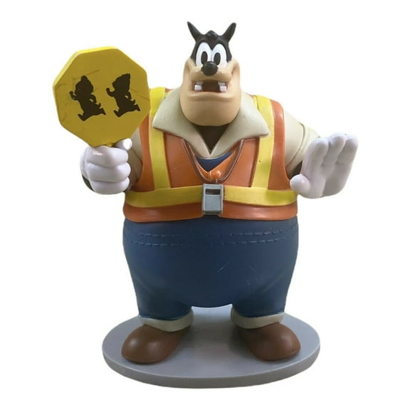Pete Crossing Guard Firefighter PVC Cake Topper 4 Mickey Figure Disney Figurine New