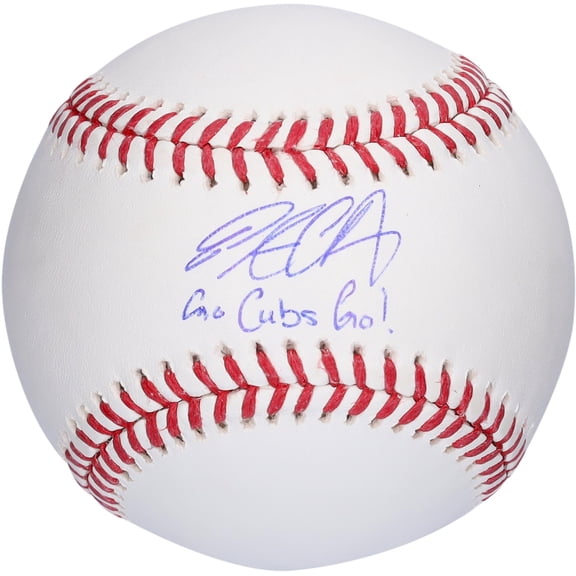 Pete Crow-Armstrong Chicago Cubs Autographed Baseball with "Go Cubs Go" Inscription - Fanatics Authentic Certified