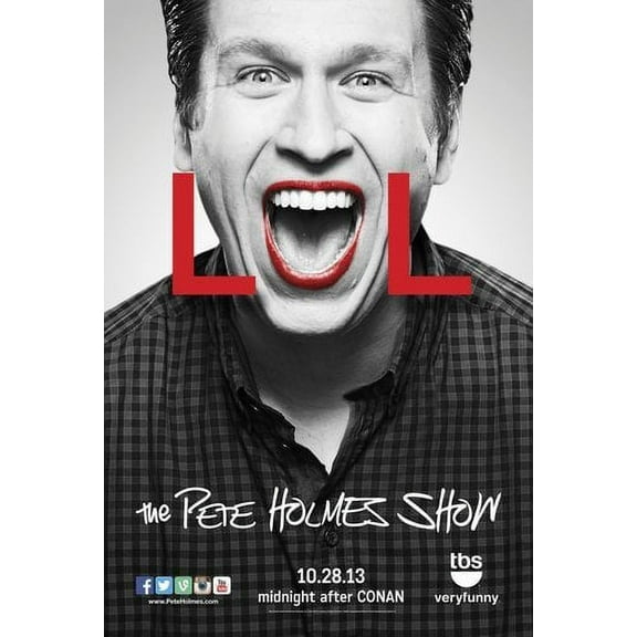 Pete Holmes Show poster Metal Sign 8inx 12in Print on Metal 8x12 Square Adults Best Posters