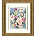 thumbnail image 1 of Pete, Katrina 12x14 Gold Ornate Wood Framed with Double Matting Museum Art Print Titled - Peony Delights, 1 of 4