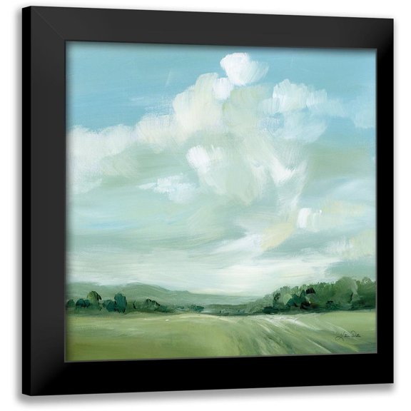 Pete, Katrina 15x15 Black Modern Framed Museum Art Print Titled - Summer Clouds
