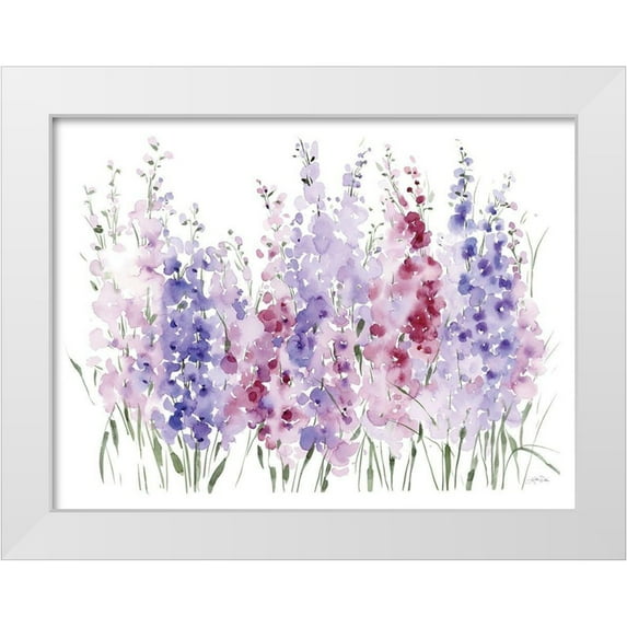Pete, Katrina 18x15 White Modern Wood Framed Museum Art Print Titled - Spring Blooms I