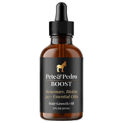 Pete & Pedro BOOST Hair & Beard Growth Strengthening Serum With Biotin & Rosemary, 2 oz
