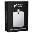 thumbnail image 1 of Pete & Pedro FOGLESS Anti-Fog Shower Mirror Shaving & Shower Accessory Tools, 1 of 6