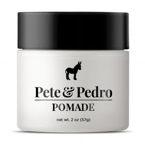 Pete & Pedro Hair POMADE - Mens Hairstyling, Medium Hold, High Shine 2 oz.