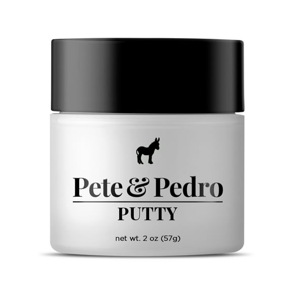 Pete & Pedro PUTTY - Hair Putty for Men Strong Hold and Low Shine, 2 oz.