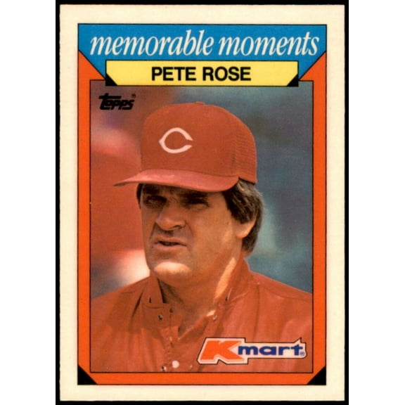 Pete Rose Card 1988 K-Mart #22