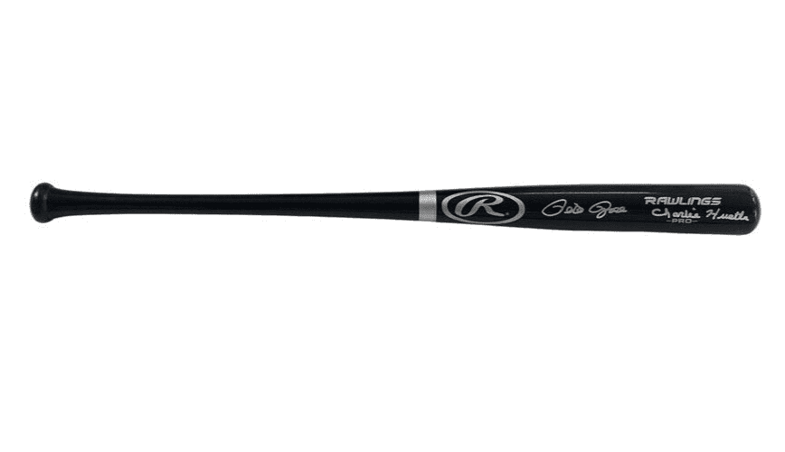 Pete Rose Signed Black Rawlings Bat JSA &amp; Pete Rose Hologram Charlie Hustle