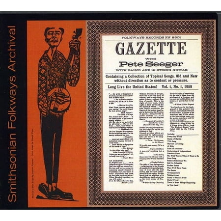 Pete Seeger - Gazette, Vol. 1 - Music & Performance - CD