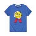 thumbnail image 1 of Pete The Cat - #1 Helper Badge - Youth Short Sleeve Graphic T-Shirt, 1 of 5