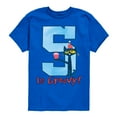 thumbnail image 1 of Pete The Cat - 5Th Birthday Boys - Youth Short Sleeve Graphic T-Shirt, 1 of 6
