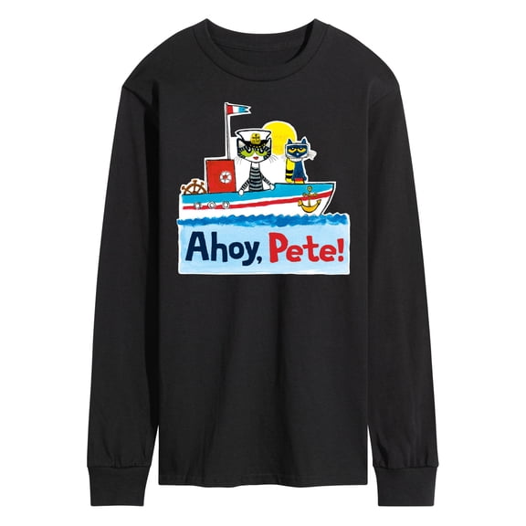 Pete The Cat - Ahoy Pete - Men's Long Sleeve T-Shirt