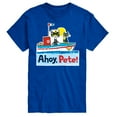 thumbnail image 1 of Pete The Cat - Ahoy Pete - Men's Short Sleeve Graphic T-Shirt, 1 of 5