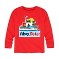 thumbnail image 1 of Pete The Cat - Ahoy Pete - Toddler And Youth Long Sleeve Graphic T-Shirt, 1 of 6