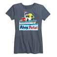 thumbnail image 1 of Pete The Cat - Ahoy Pete - Women's Short Sleeve Graphic T-Shirt, 1 of 6