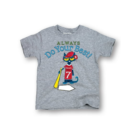 Pete The Cat - Always Do Your Best - Youth Short Sleeve Graphic T-Shirt